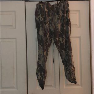 Army Colored Ankle Pants
